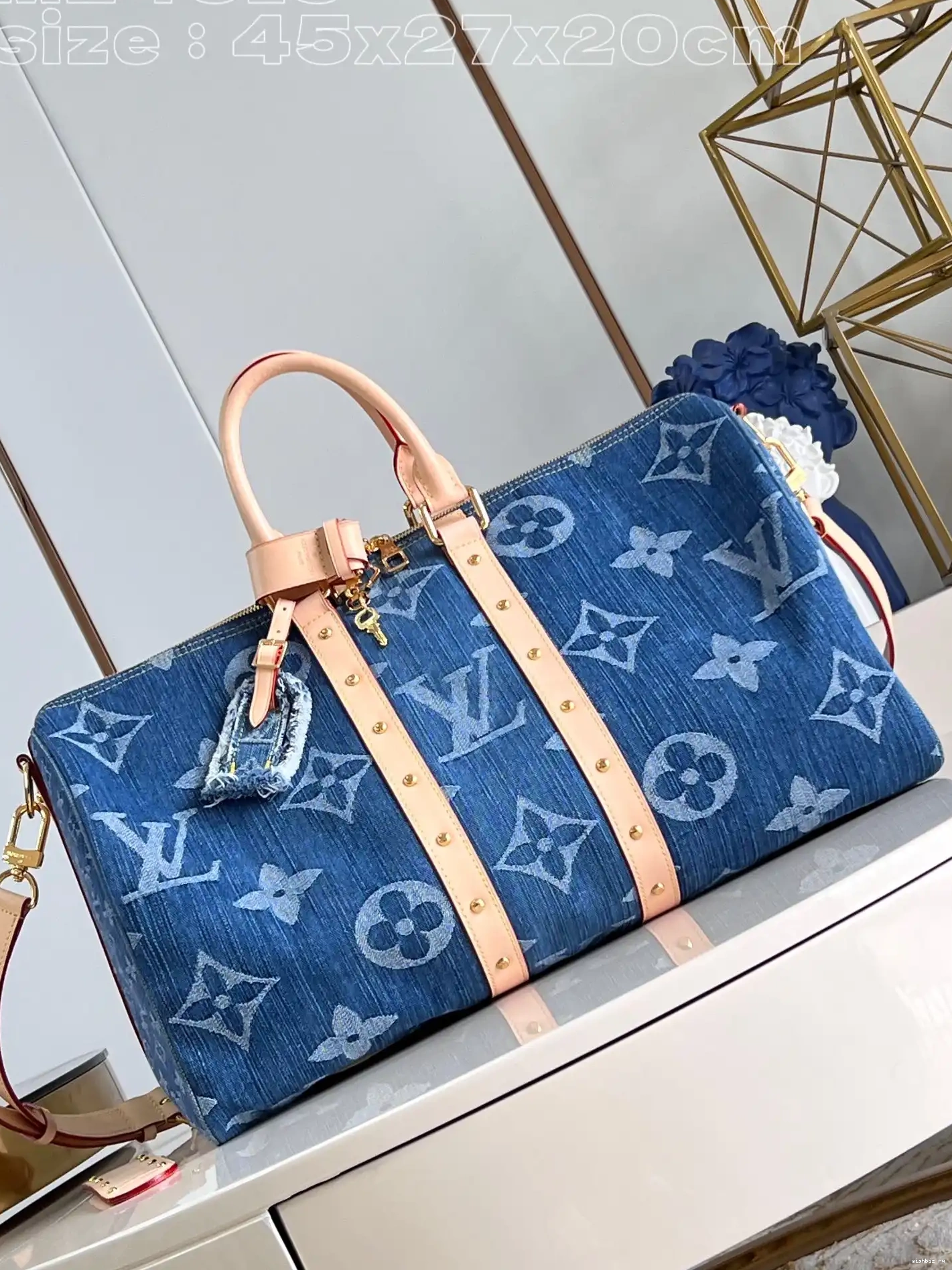 WIS KEEPALL 45 VUITTON BANDOULIÈRE LOUIS 0704